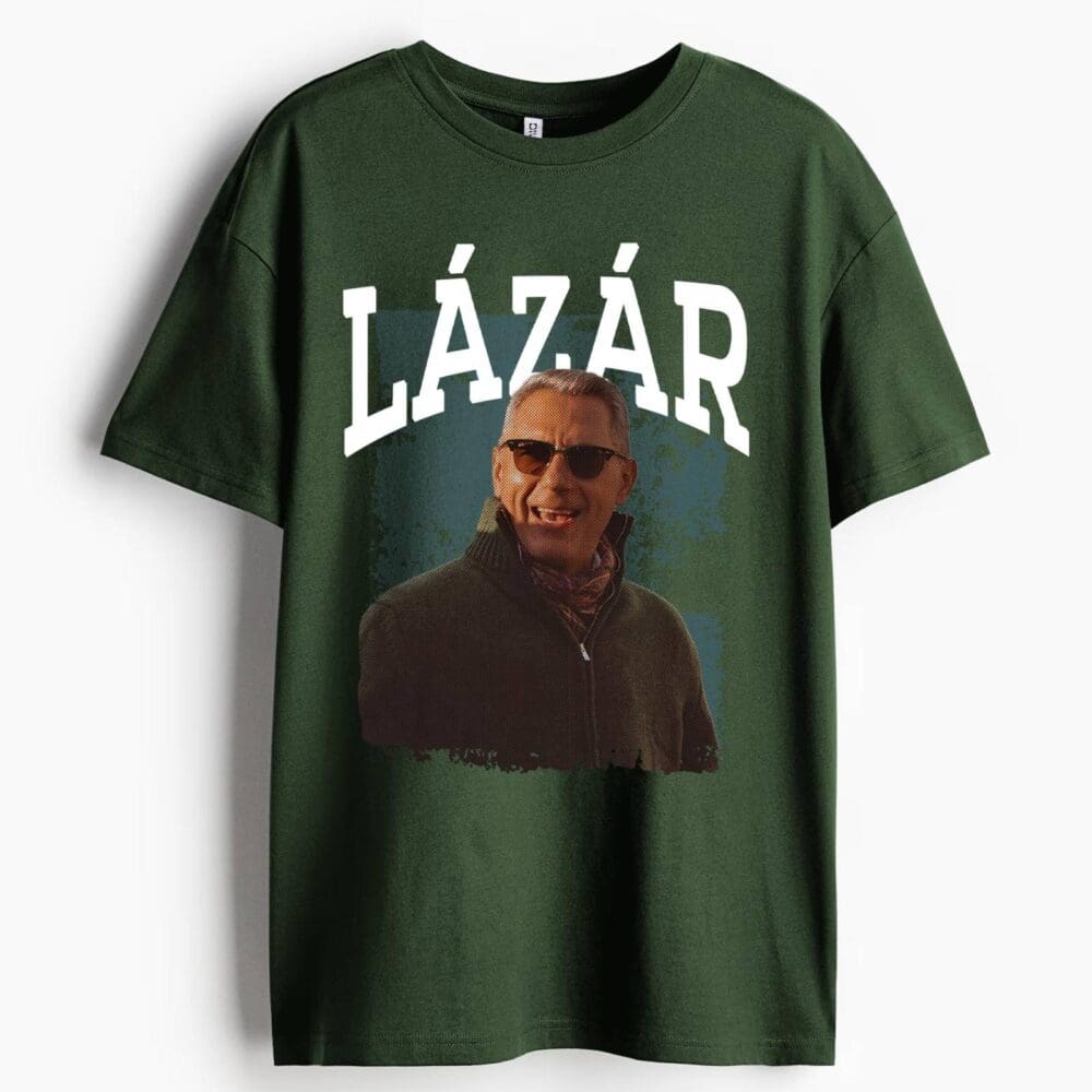 Lázár - Zöld póló