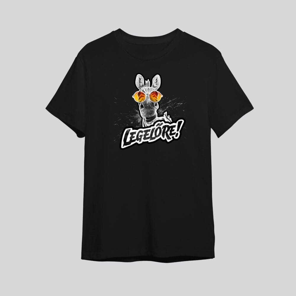 Legelőre - Fekete póló